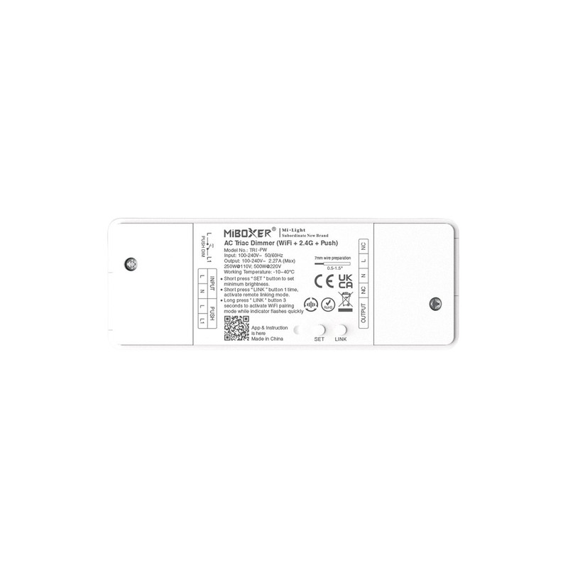 Module Triac + Push Dimm + Wireless + WiFi 500W TRI-PW