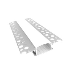 Profilé aluminium Pladur 2 m L58 x H12 x I21,07 - E23