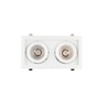 Quant 2x30W 330x175mm 36º CCT IP20 Blanc
