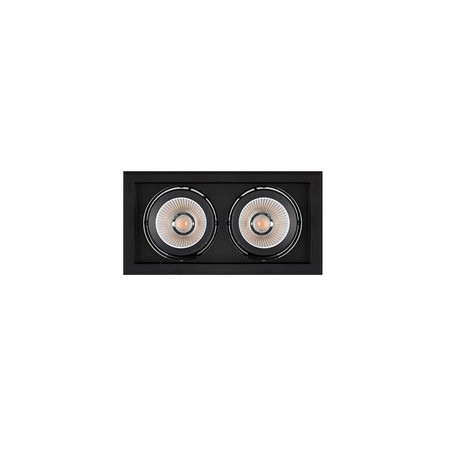 Quant 2x30W 330x175mm 36º CCT IP20 Noir
