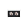 Quant 2x30W 330x175mm 36º CCT IP20 Noir