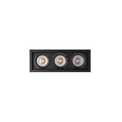 Quant 3x30W 475x175mm 36º CCT IP20 Noir