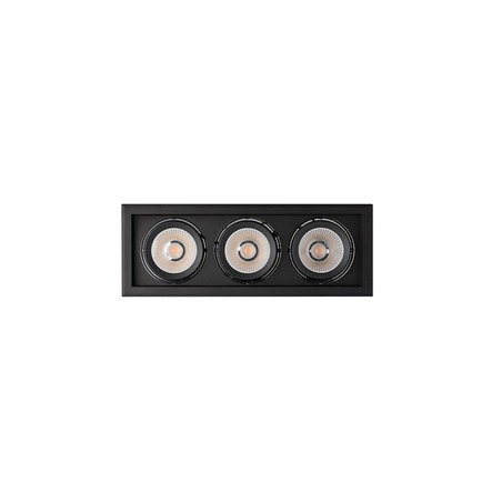Quant 3x30W 475x175mm 36º CCT IP20 Noir