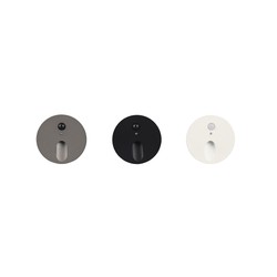 PINI SENSOR Rond 3W 3000K Noir