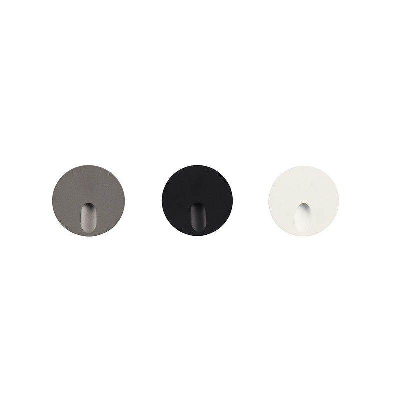 PINI Rond 3W 3000K Grey