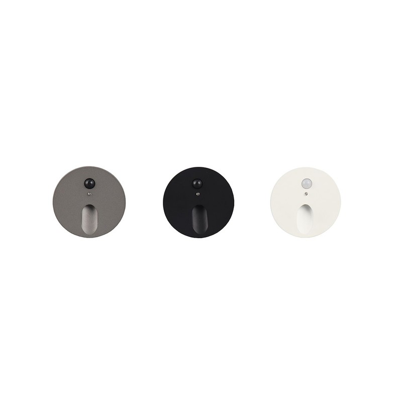 PINI SENSOR Rond 3W 3000K Blanc