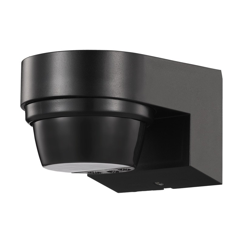 AR18XG - Détecteur de mouvement infrarouge 240°, IP65, noir