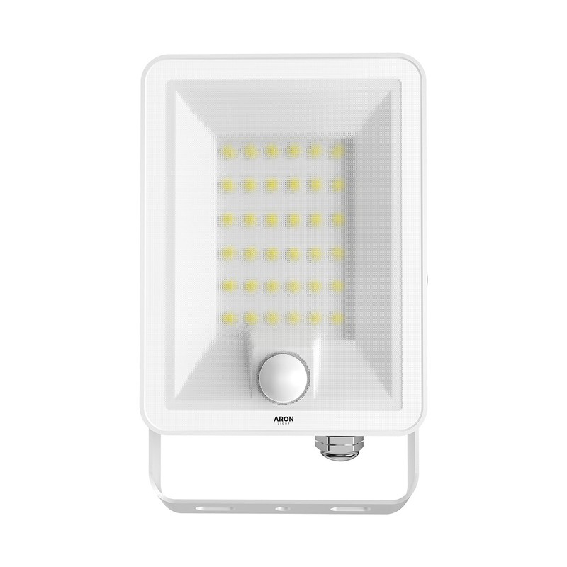 Spectra Sensor 6000K 20W IP65 Blanc