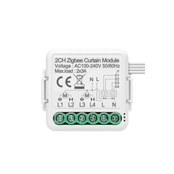 Module Volets/Rideaux 2 sorties ZigBee + Interrupteur Intelligent