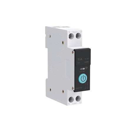 Disjoncteur WiFi Intelligent 16A avec Compteur d'Énergie