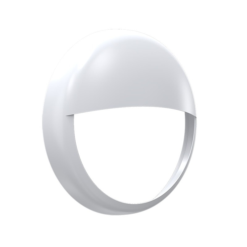 Anneau demi-visière Blanc pour plafonnier RUMU