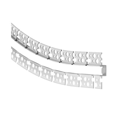 Profilé Aluminium Flexible Pladur 2m L51 x H12,5 x P13mm