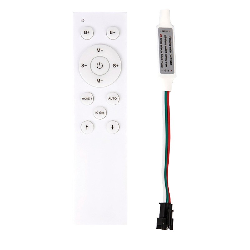Contrôleur Ruban SPI Basic Blanc avec Télécommande