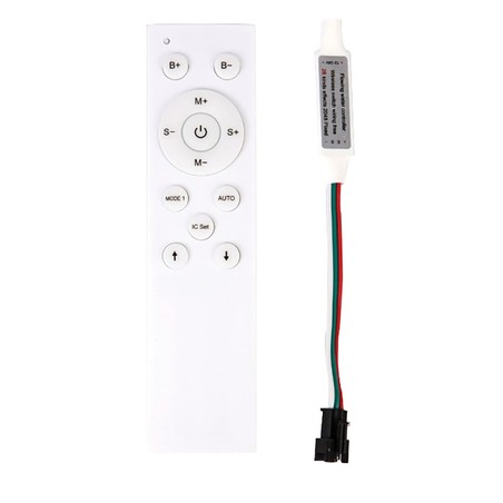 Contrôleur Ruban SPI Basic Blanc avec Télécommande