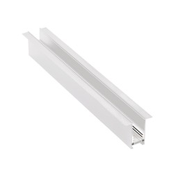 48V 20mm RECESS Track 2M Blanc