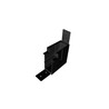 48V 20mm RECESS 90º Vertical couleurner Noir