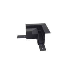 48V 20mm RECESS 90º Horizontal couleurner Noir