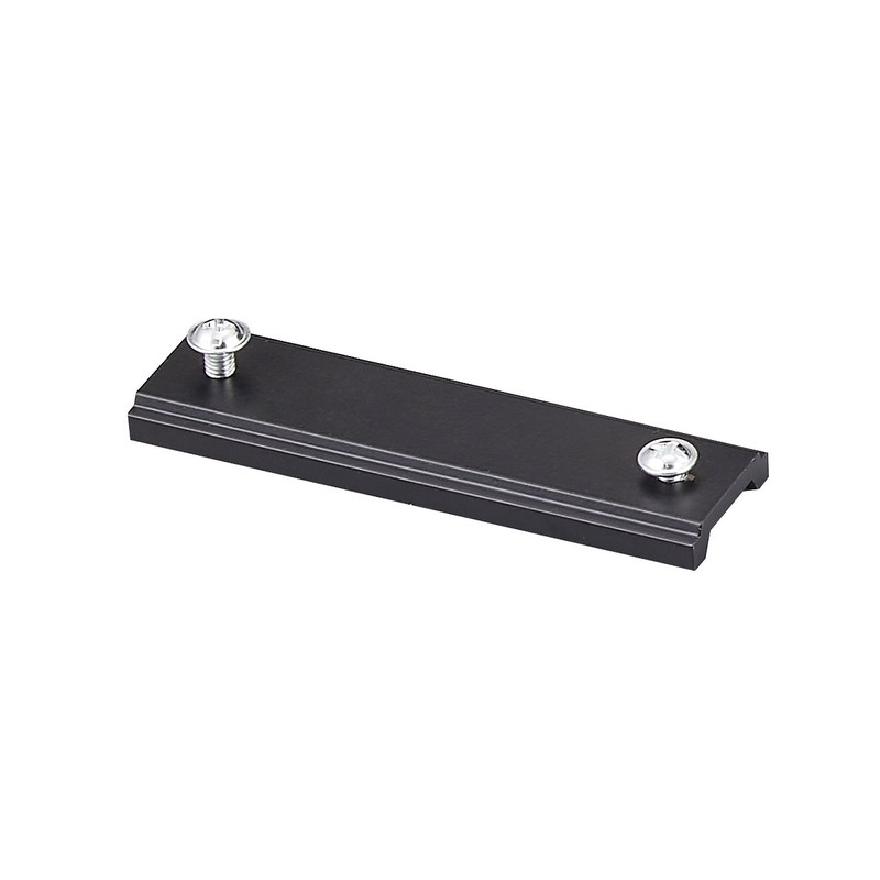 48V 20mm Track Plate Connector Noir