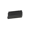 48V 20mm LINEAR DOT L220 ROTABLE 12W 36º 4000K Noir