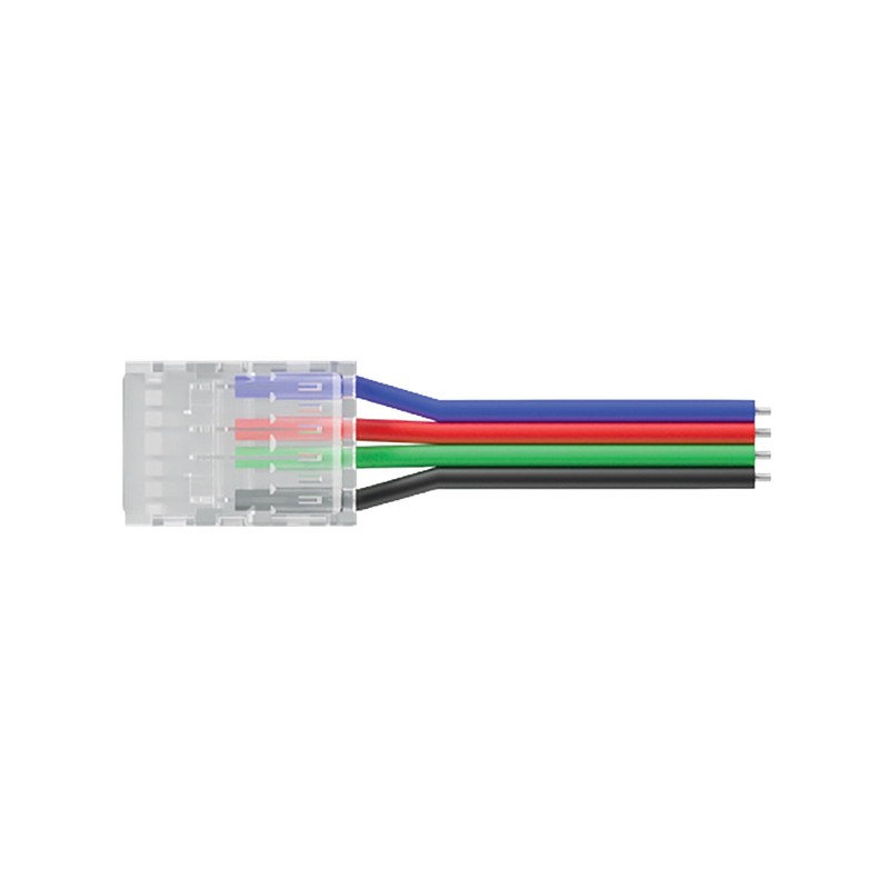 Connecteur + Câble 10 mm IP20 RGB SMD