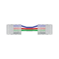 Connecteur + Câble + Connecteur 10 mm IP20 RGB SMD