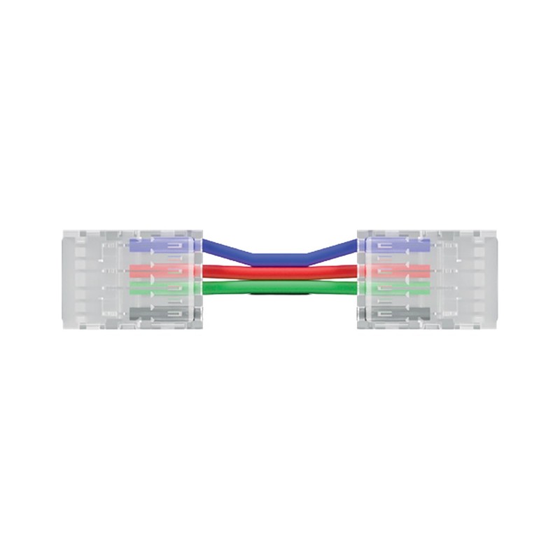 Connecteur + Câble + Connecteur 10 mm IP20 RGB SMD