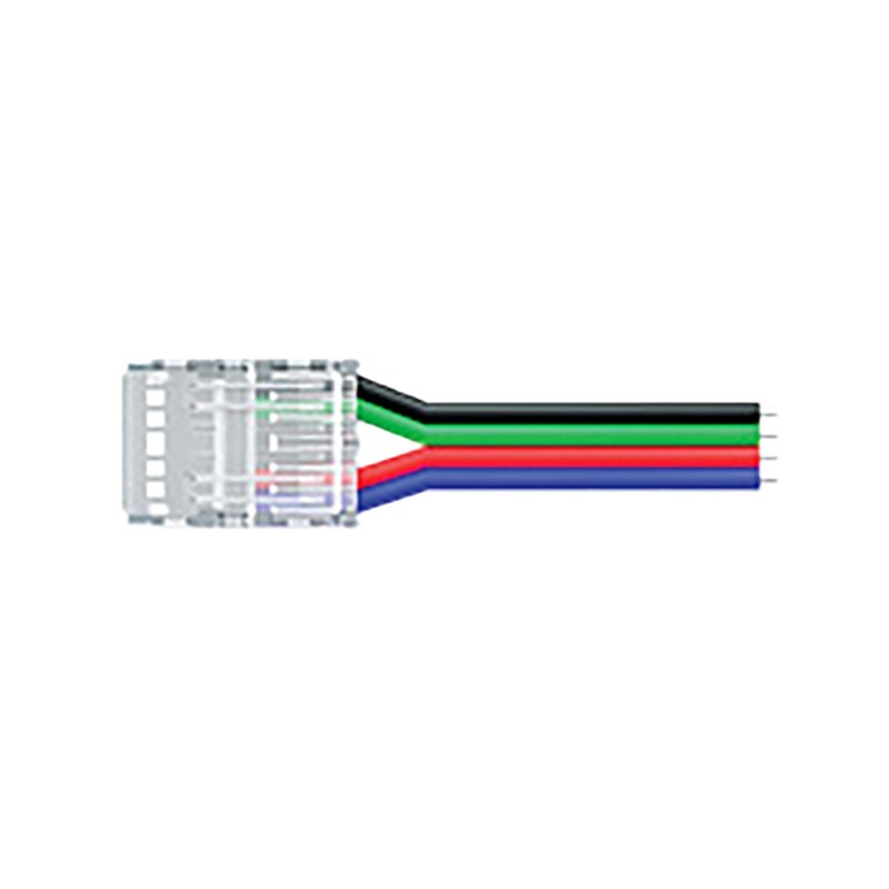 Connecteur + Câble 10 mm IP20 RGB COB