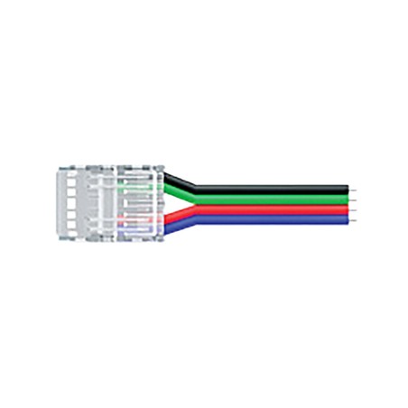 Connecteur + Câble 10 mm IP20 RGB COB