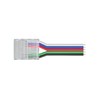 Connecteur + Câble 12 mm IP20 RGBW COB