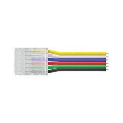 Connecteur + Câble 12 mm IP20 RGB+CCT SMD