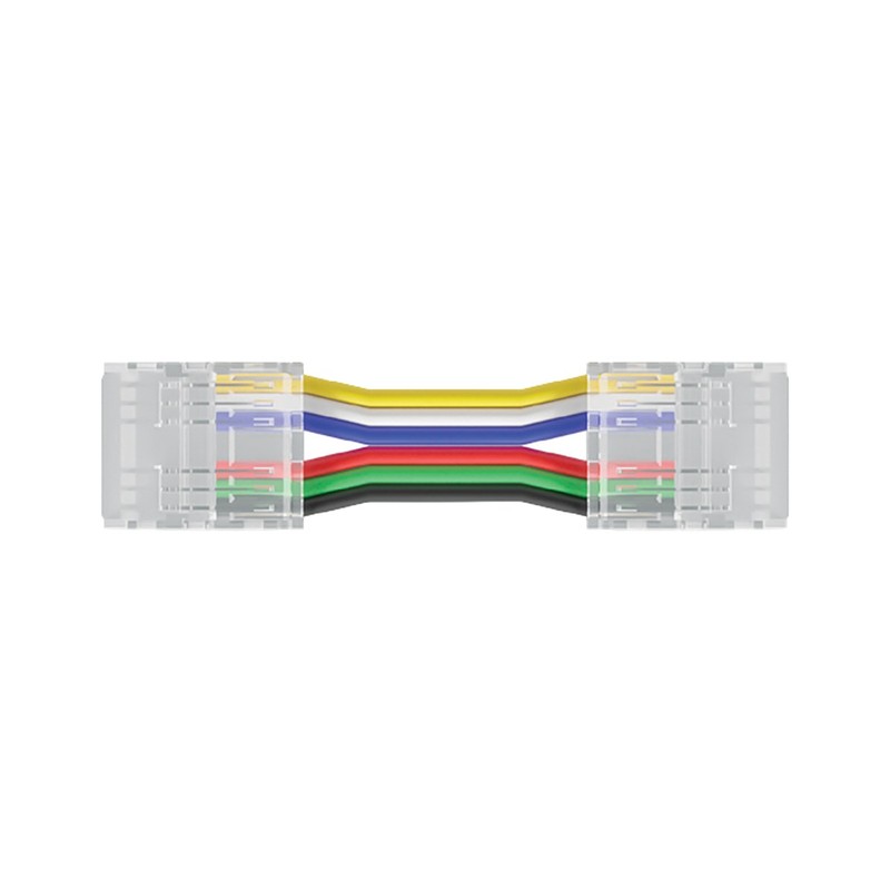Connecteur + Câble + Connecteur 12 mm IP20 RGB+CCT COB