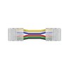 Connecteur + Câble + Connecteur 12 mm IP20 RGB+CCT COB