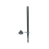 Pole with Spike/Base 500mm - Gris