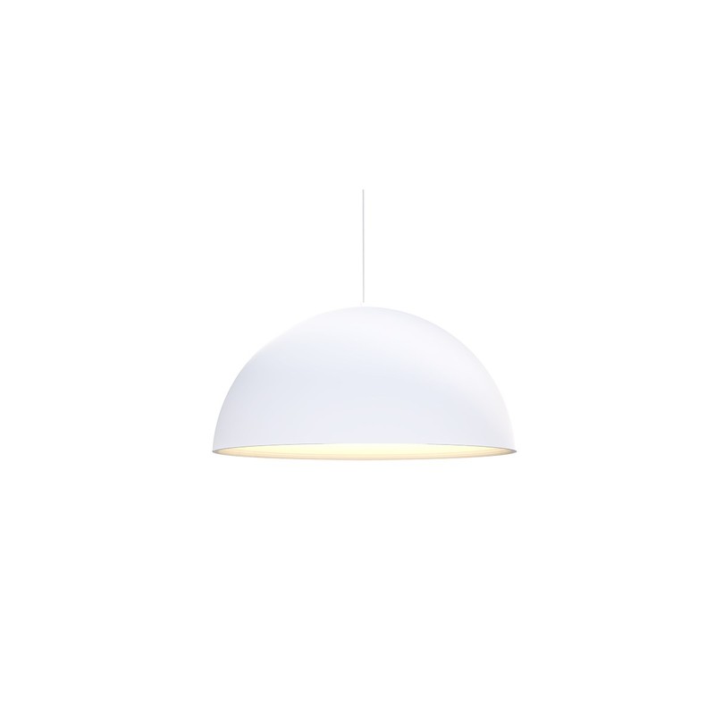 Luno 1x E27 Ø400mm - Blanc-Blanc