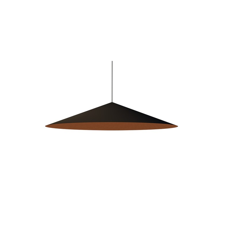 Novva 1x E27 Ø800mm - Noir-Cuivre