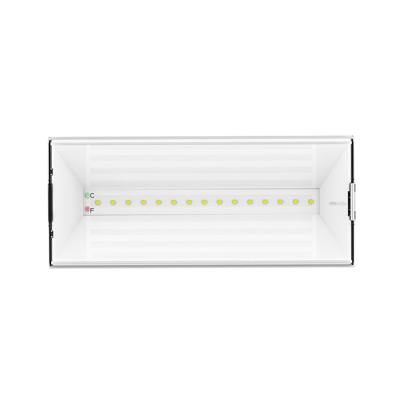 Luminaire de Secours EasyLux II, P/NP 1.5h 150lm IP20