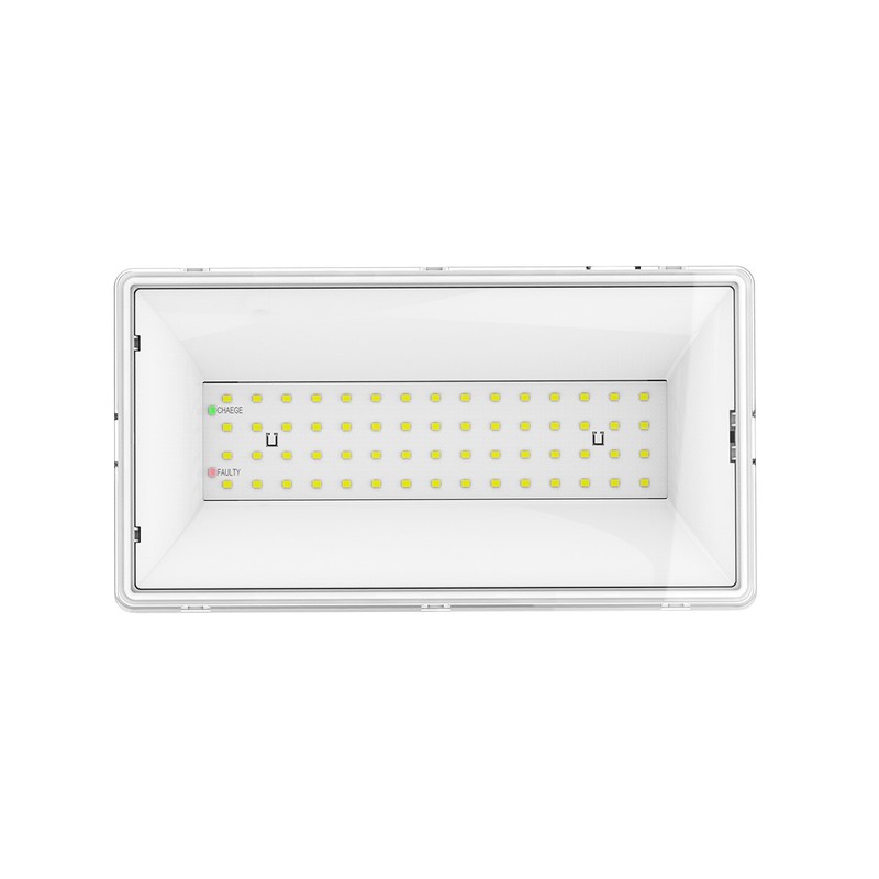Luminaire de Secours PowerLux Slim P/NP 3h 800lm IP65 Selftest