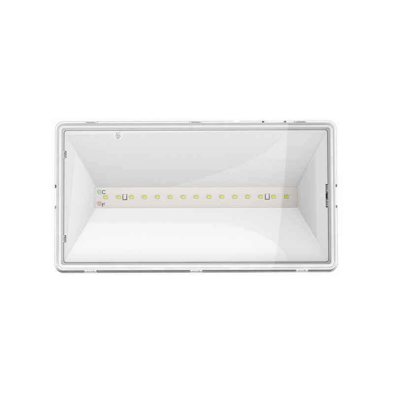 Luminaire de Secours double SafeLux, P/NP, 200 lm, IP65