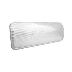 Luminaire de secours Longlux, P/NP, 3H, autotest, 6000 K, IP65