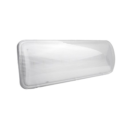 Luminaire de secours Longlux, P/NP, 3H, autotest, 6000 K, IP65