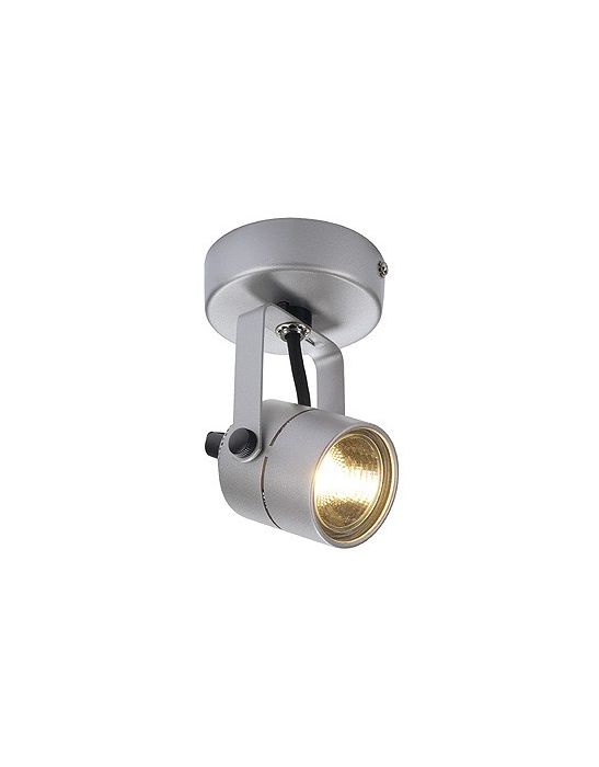 Spot blanc 79 gu10 avec patere 230v