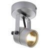Spot blanc 79 gu10 avec patere 230v
