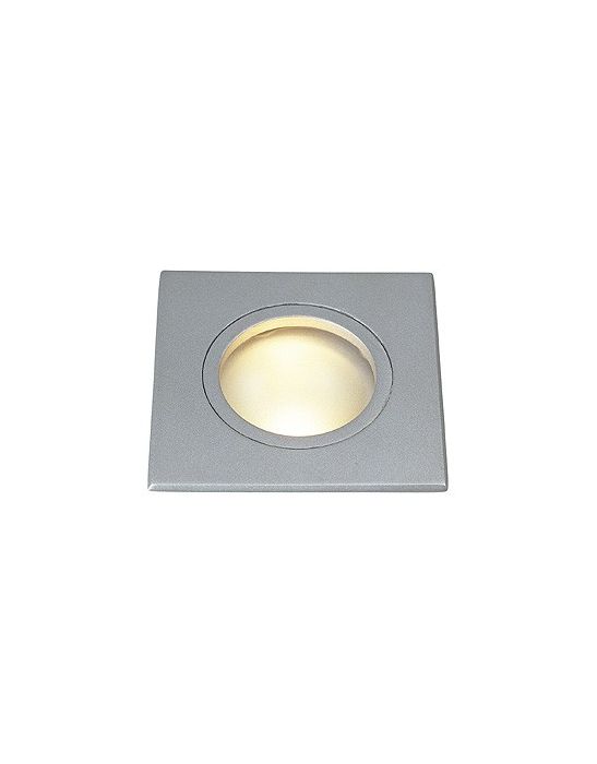 Spot carré encastrable gris FGL OUT GU10