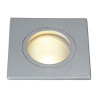 Spot carré encastrable gris FGL OUT GU10