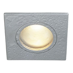 Spot carré encastrable gris FGL OUT GU10