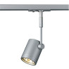 Spot gu 10 gris argent bima I gu10 50w max., Rail 1 allumage
