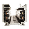 Rail 3 allumages eutrac, rail 2 m, noir