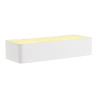 APPLIQUE CARREE WL 149 R7s, BLANC MAT, 78mm, max. 60W