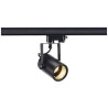 EURO SPOT GU10, NOIR, AVEC ADAPTATEUR POUR RAIL 3 ALL.,