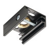 Rail 3 allumages eutrac, clip de fixation pour susp. rigide, blanc